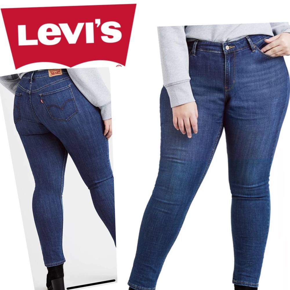 Levi’s 711 SKINNY Jeans 18W 2% Elastane